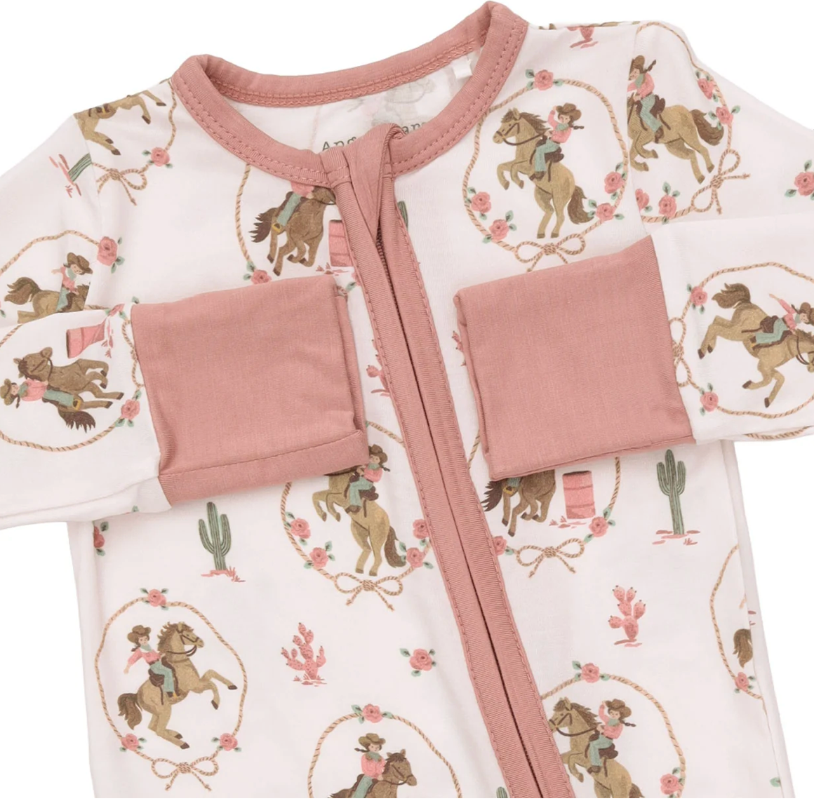 Angel Dear Cowgirl Cameos Convertible Romper