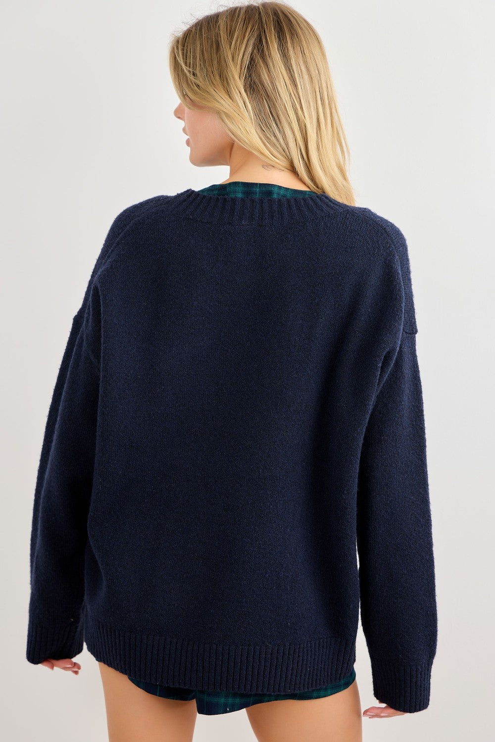 Skiing Dog Knit Sweater