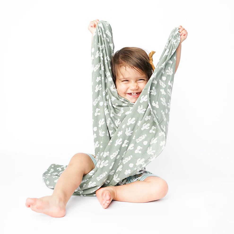 Stay Sharp Bamboo Baby Blanket