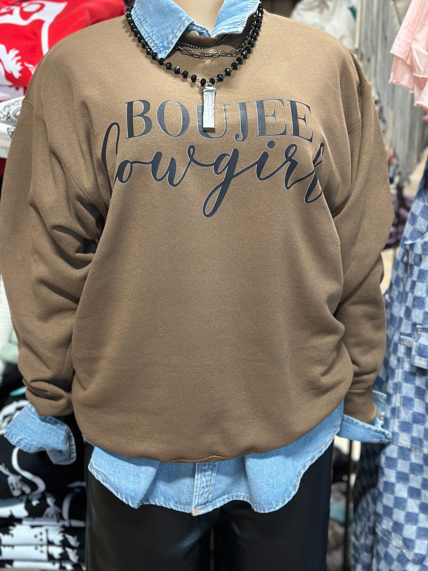 Boujee Cowgirl Sweatshirt
