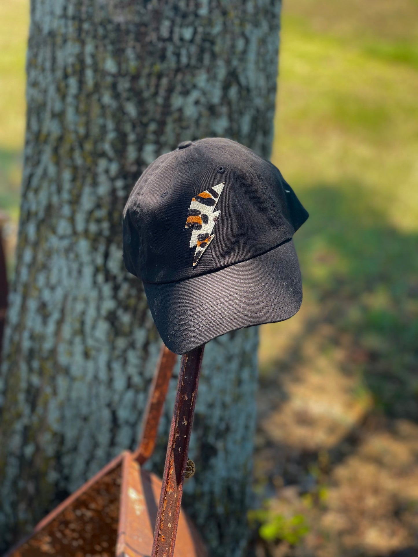 Cheetah Lightning Bolt Cap