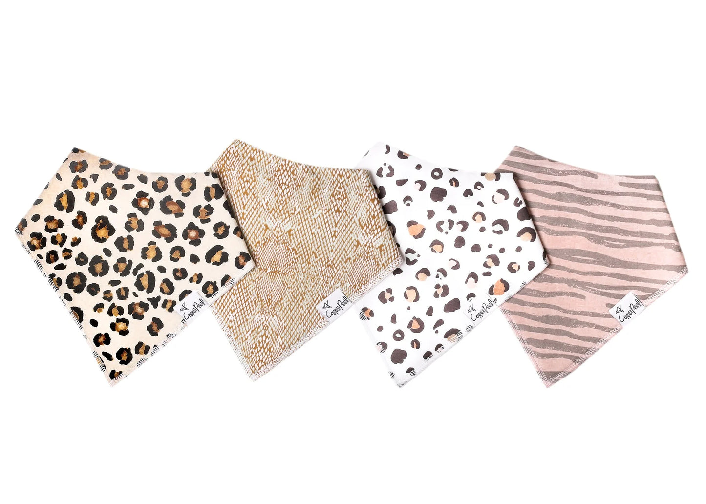 Zara Bandana Bib Set of 4