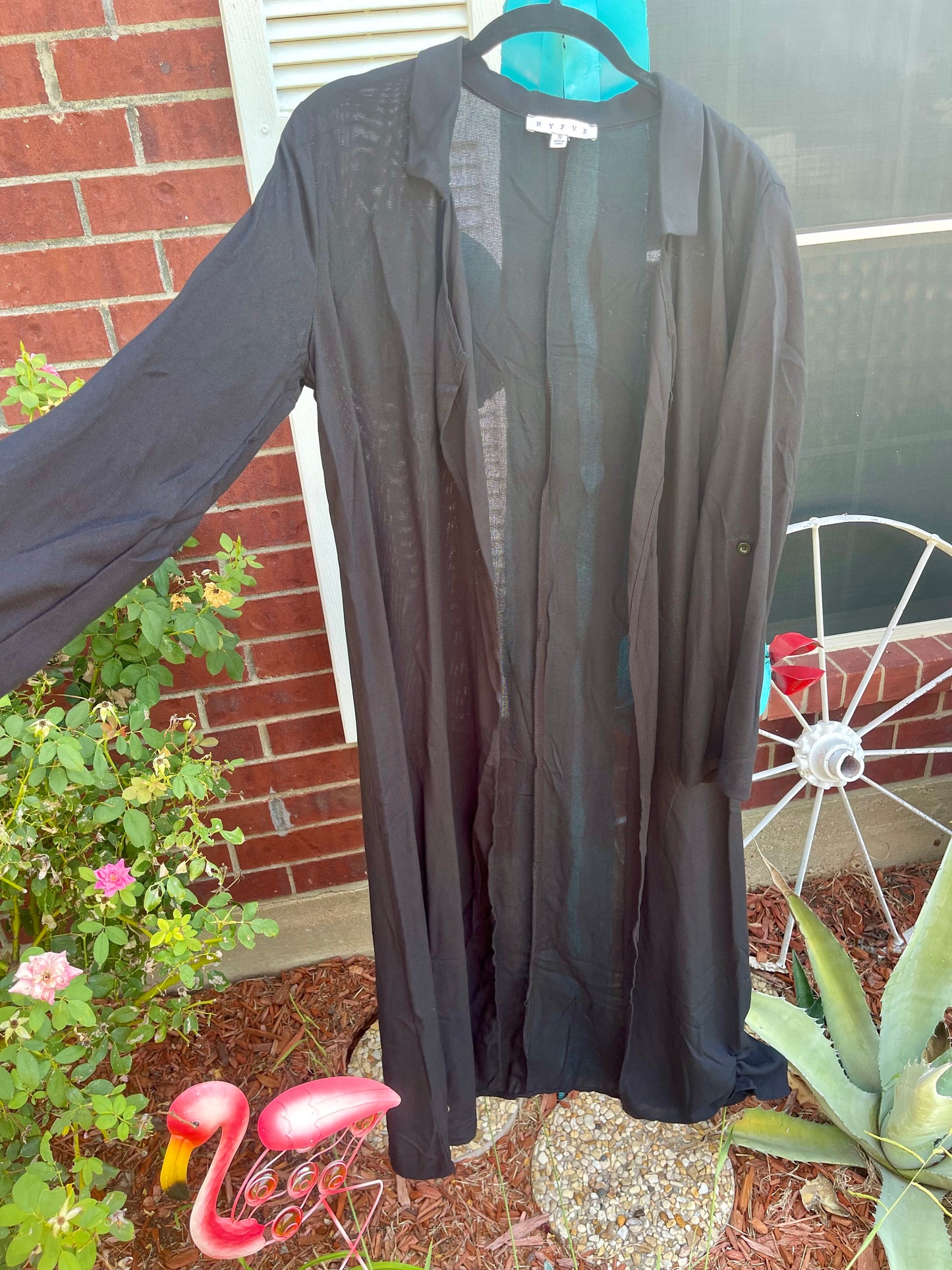 Long Black Duster