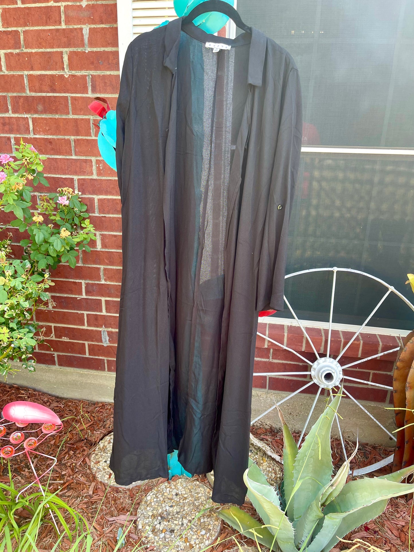 Long Black Duster