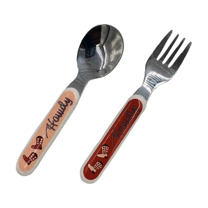 Howdy Cowgirl Silverware Set