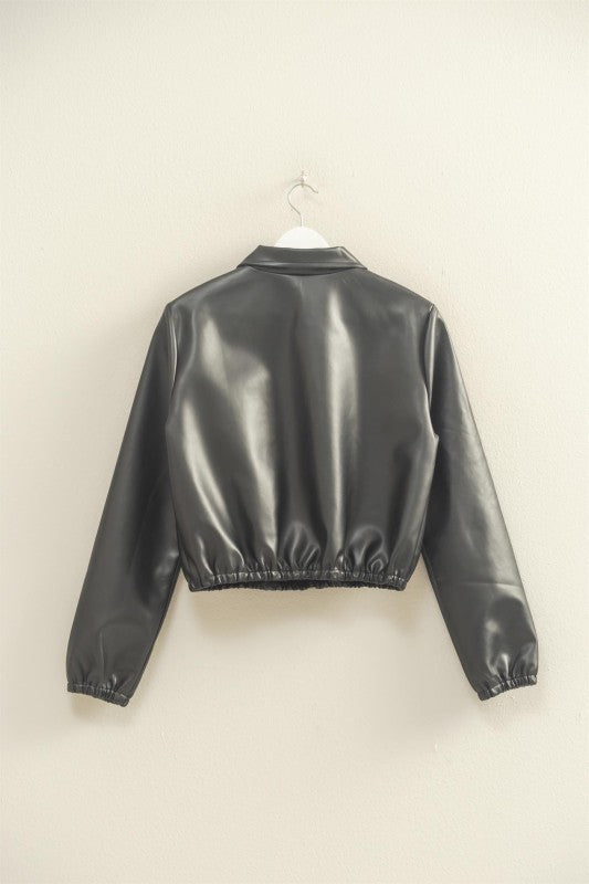 Black Zip Up Jacket