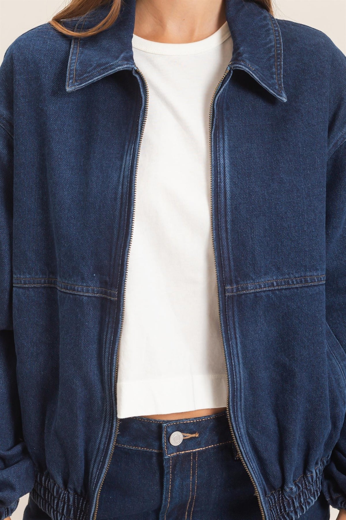 Enzyme Wash Denim Jacket