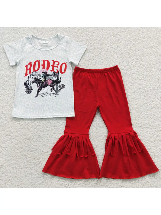 Baby/Girls Rodeo Tee & Bell Pant Set