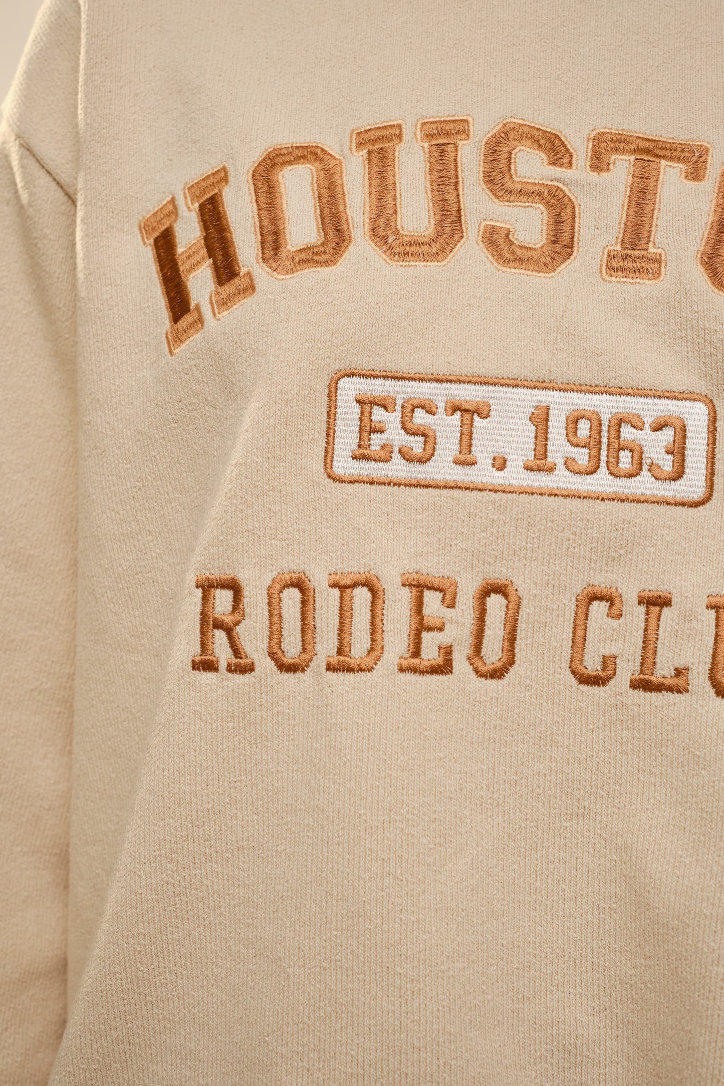 Houston Rodeo Club Embroidered Sweatshirt