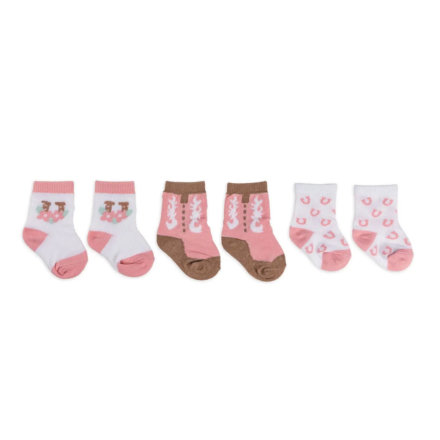 Bloomin' Boot Baby Sock Trio