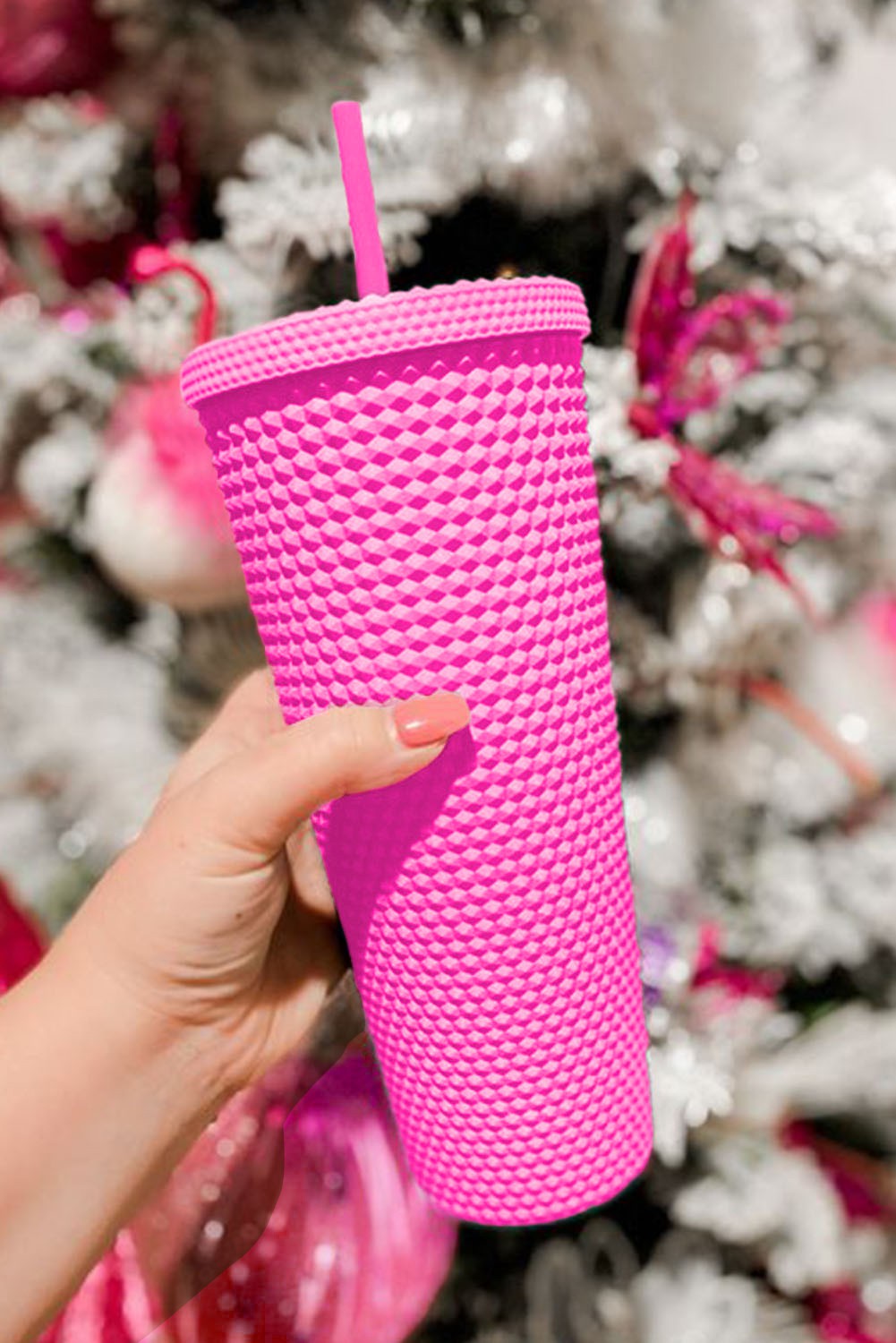 Pink Matte Tumbler