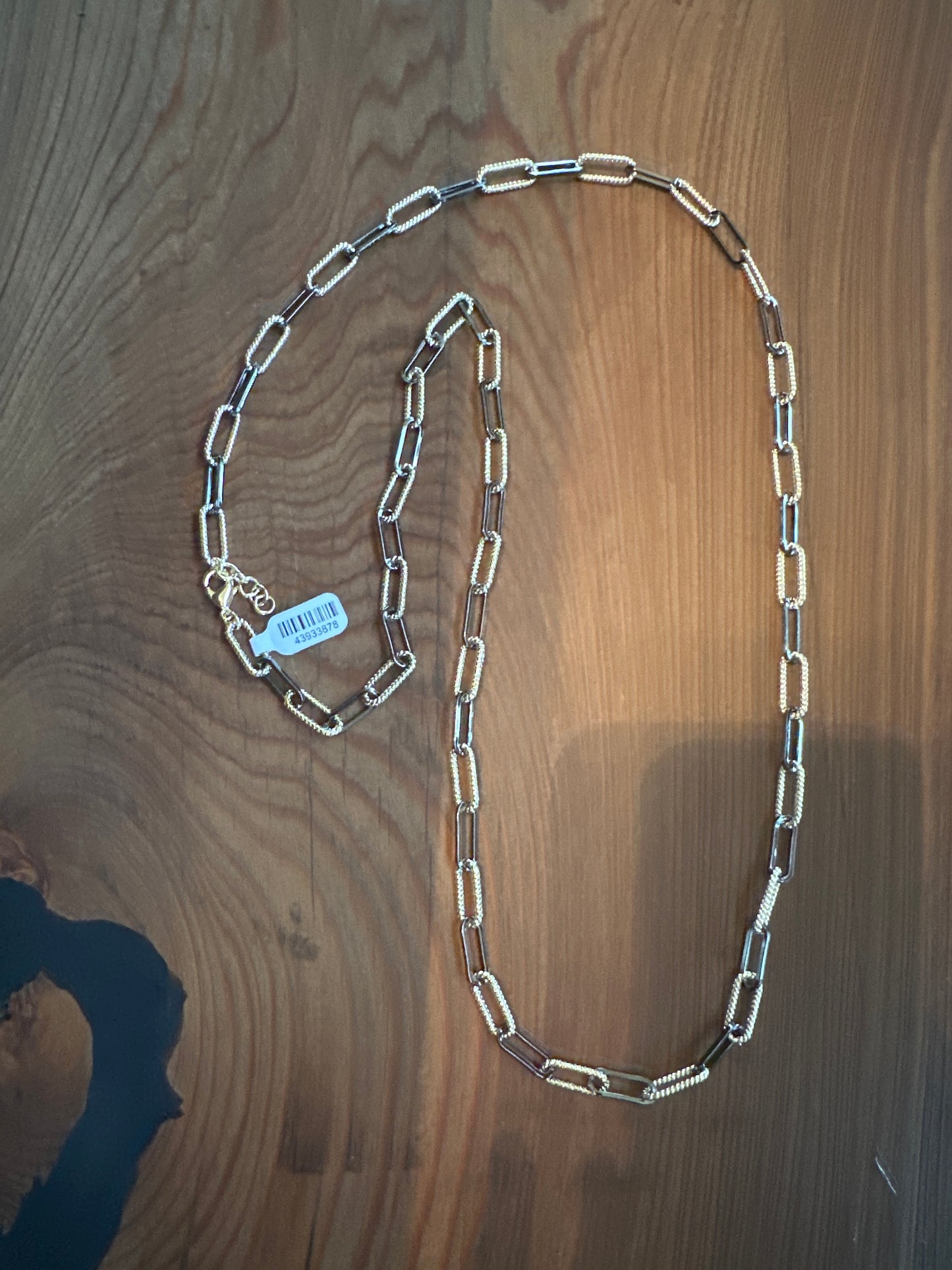 Two Tone Chain Necklace