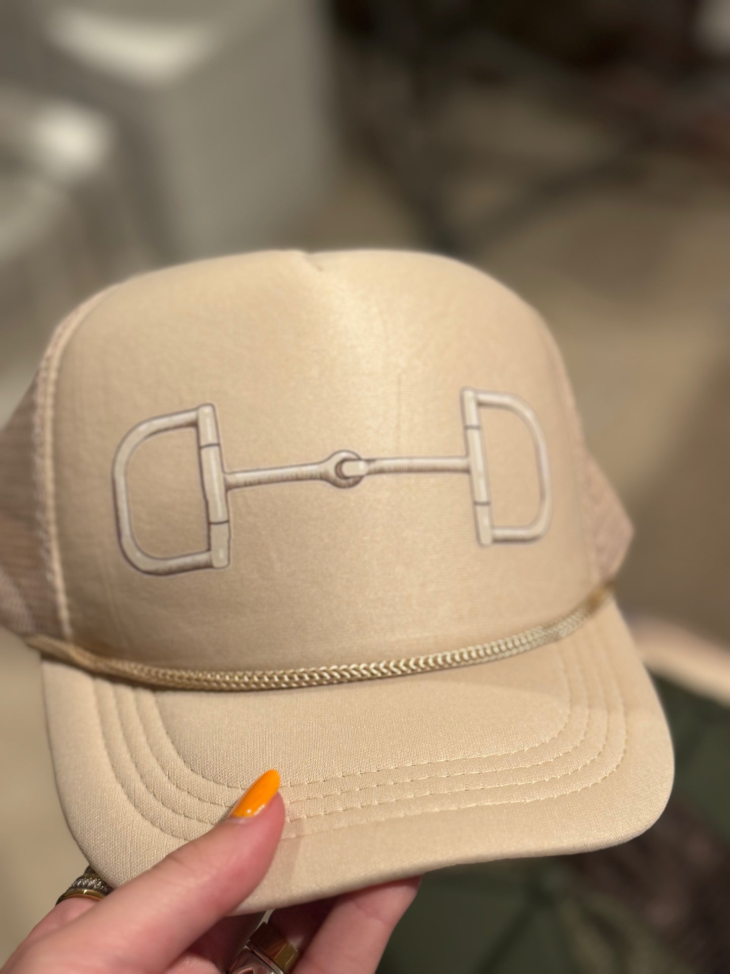 Tan on Tan Bit Trucker-LF