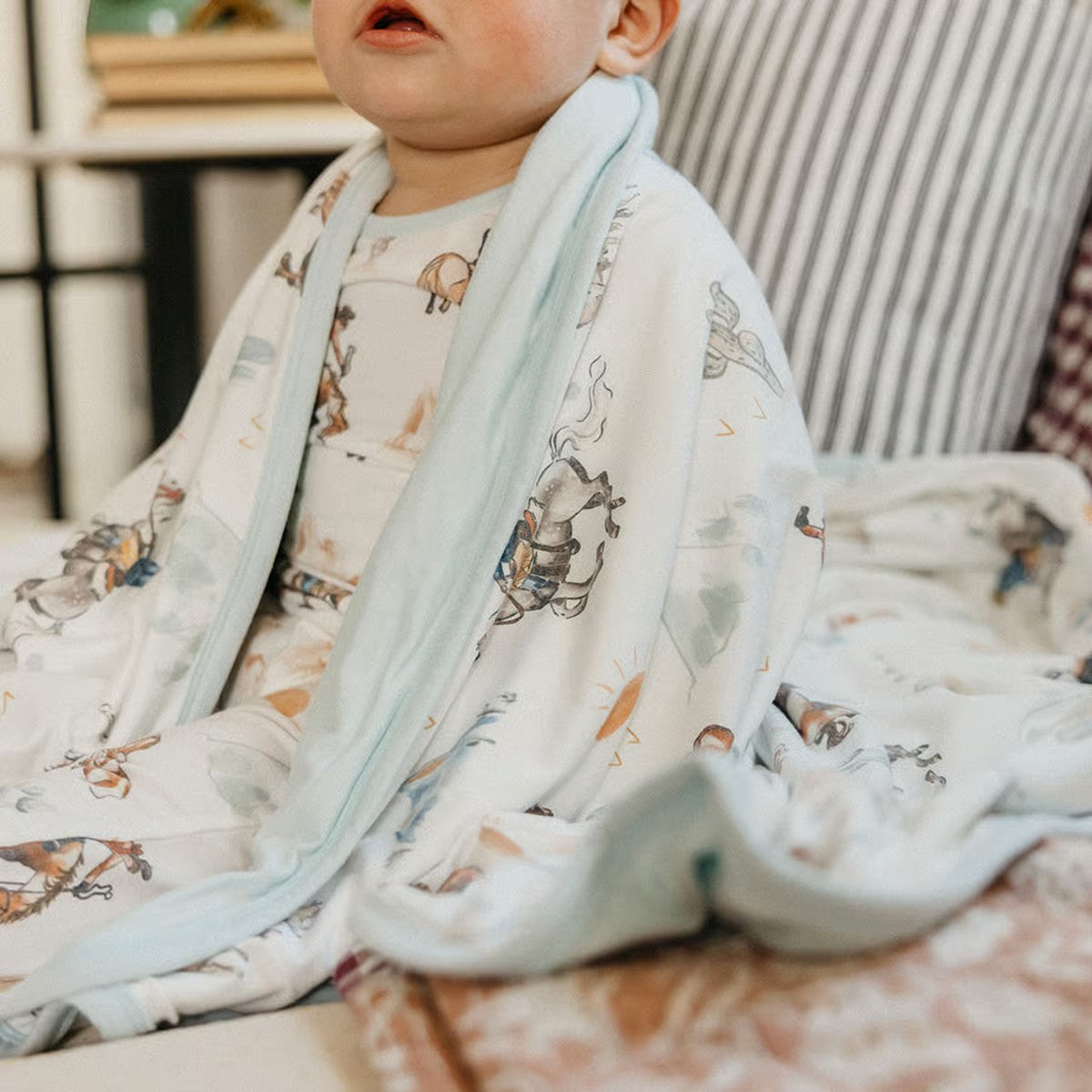 Boone 3 Layer Stretchy Quilt