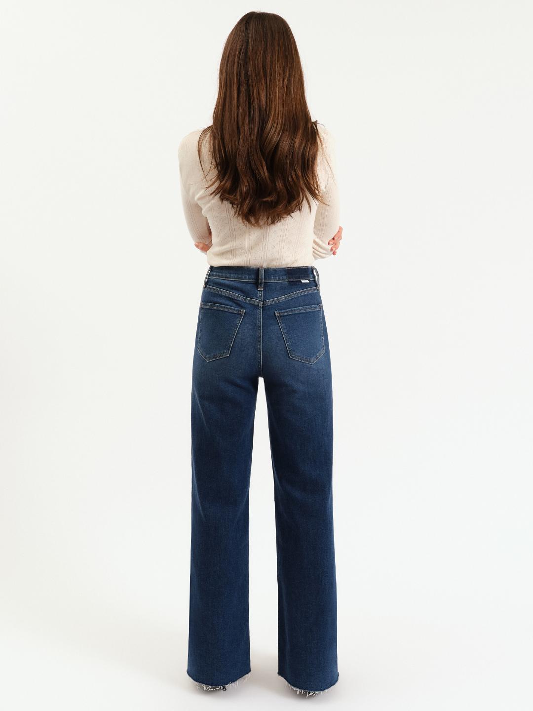 Daze Far Out High Rise Wide Leg Jean
