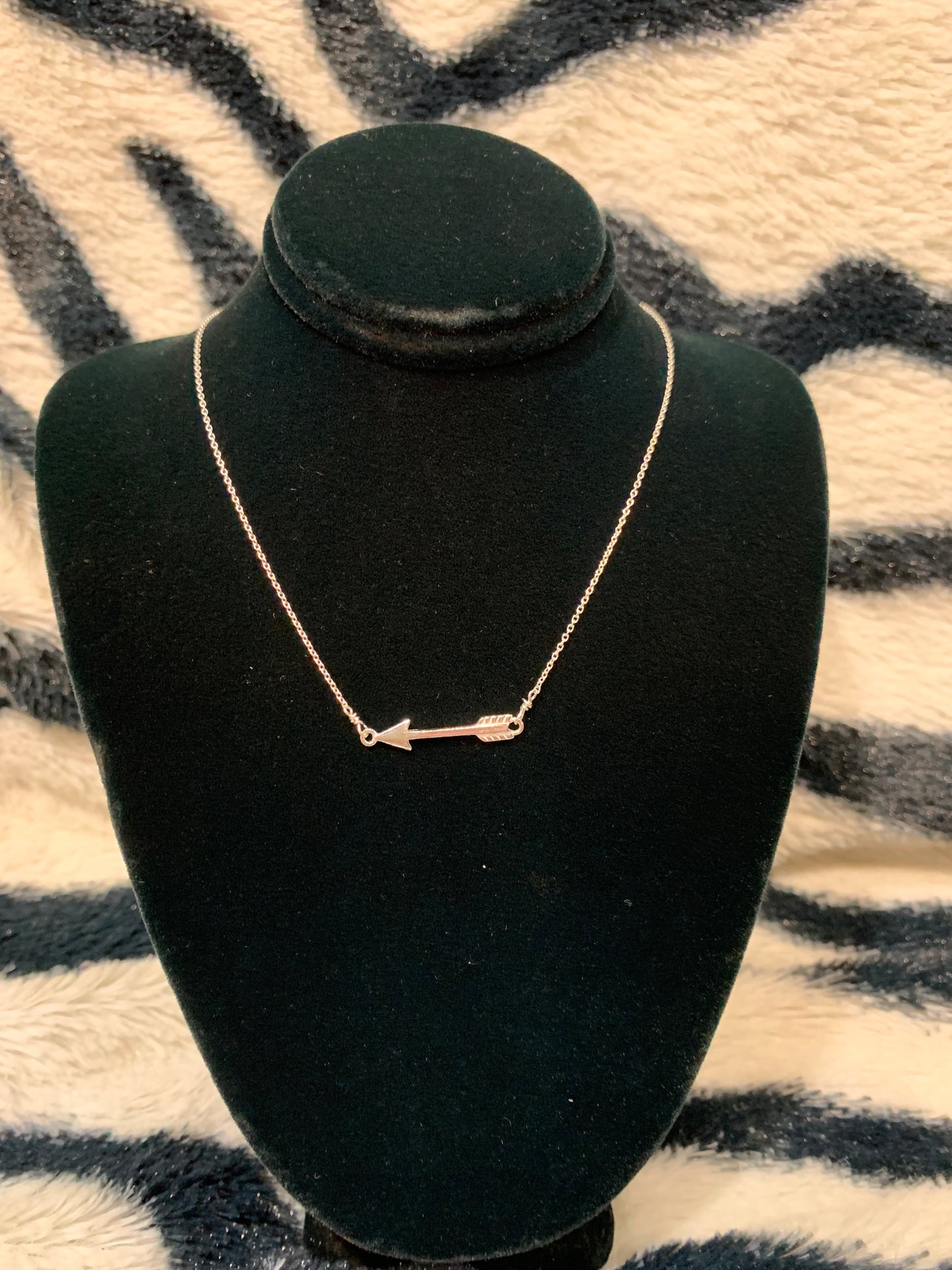 Sterling Silver Arrow Necklace