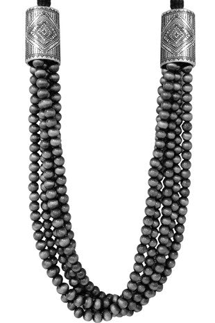 5 strand Faux Navajo Pearl Necklace