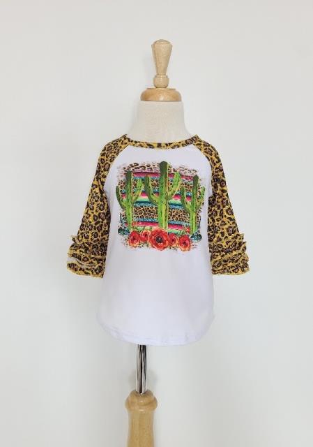 The Corbyn Cactus Kids Top