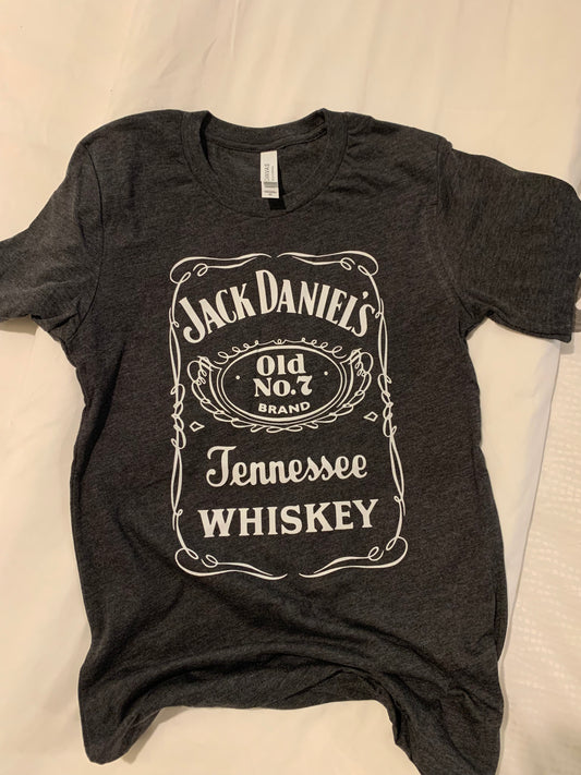 Jack Daniels Tennessee Whiskey Tee in Grey