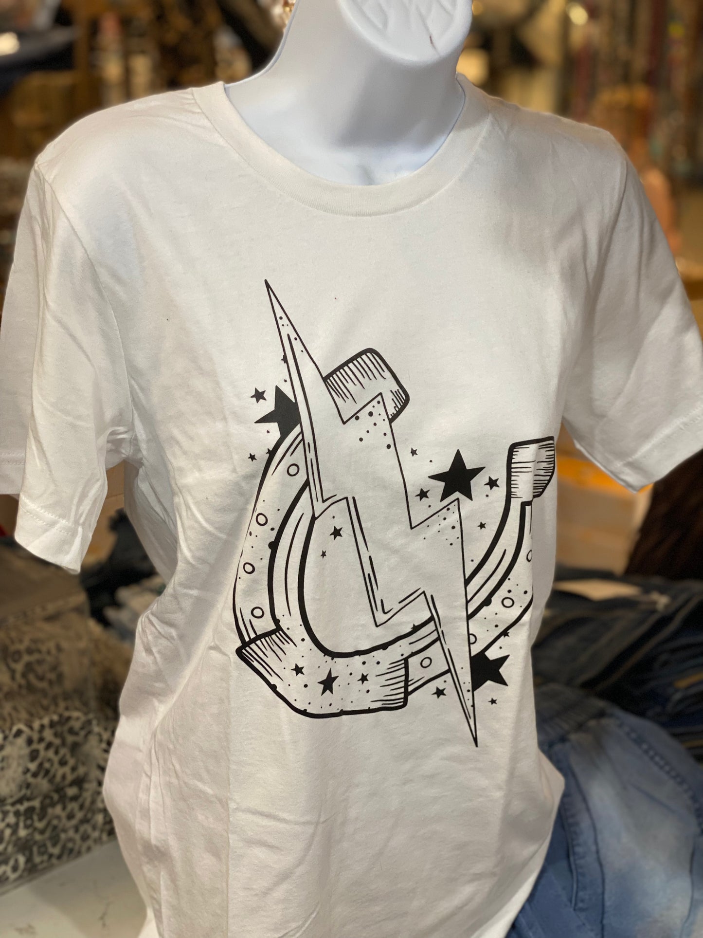 Lucky Lightening Bolt Tee