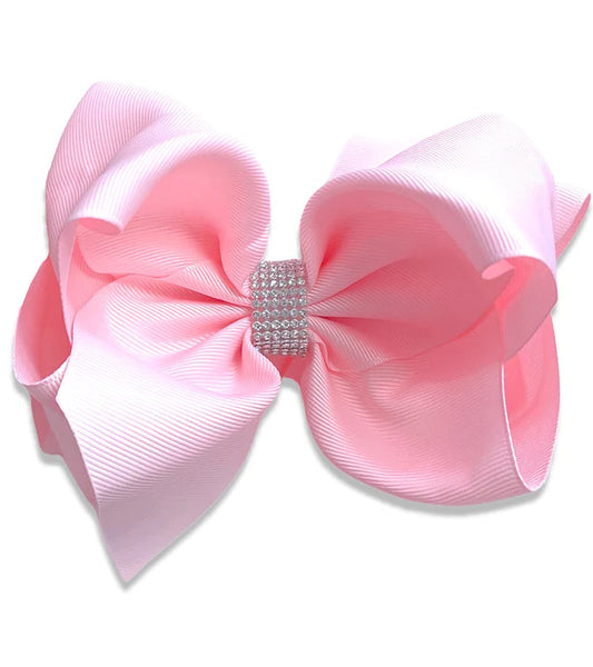 Light Pink Crystal Bow