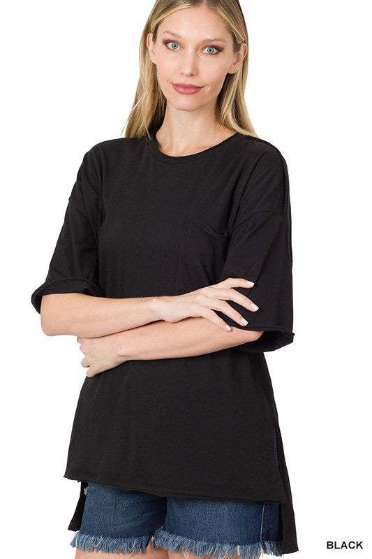 The Jackie Top in Black