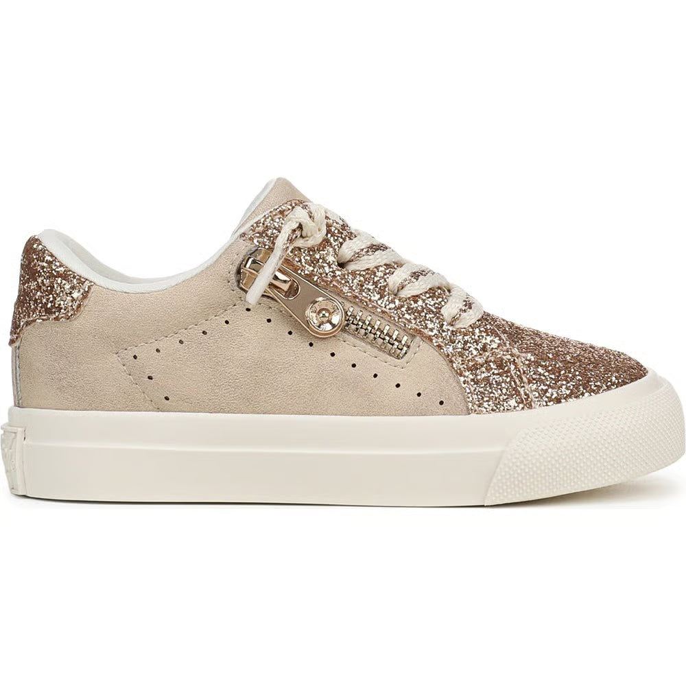 Blowfish Malibu Toddler Perfect Gold Zip Up Sneaker