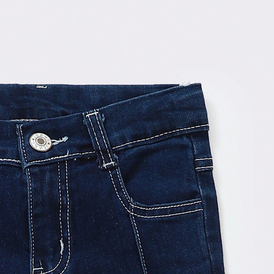 Infant & Girls Flared Denim Jeans