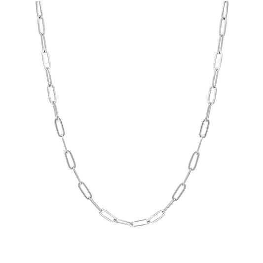 15" Paperclip chain Necklace