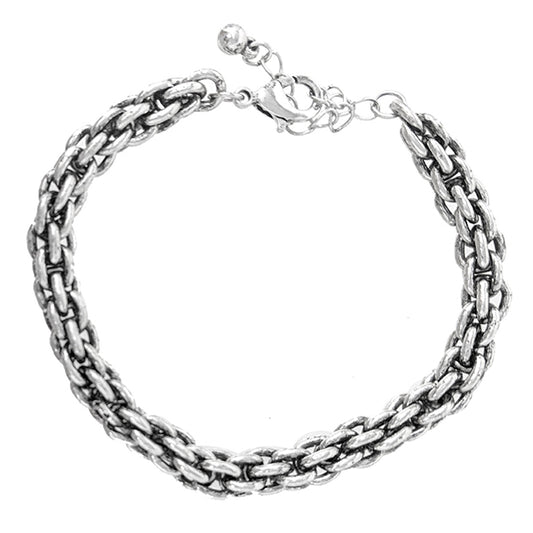 Silver Byzantine Bracelet