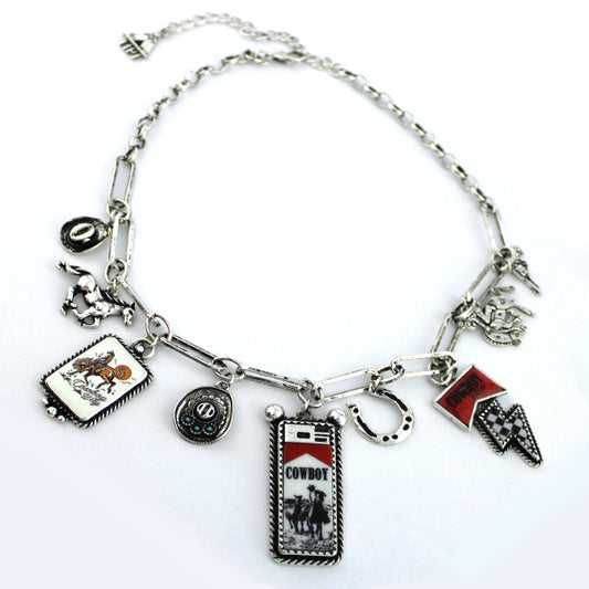 Cowboy Charm Bracelet