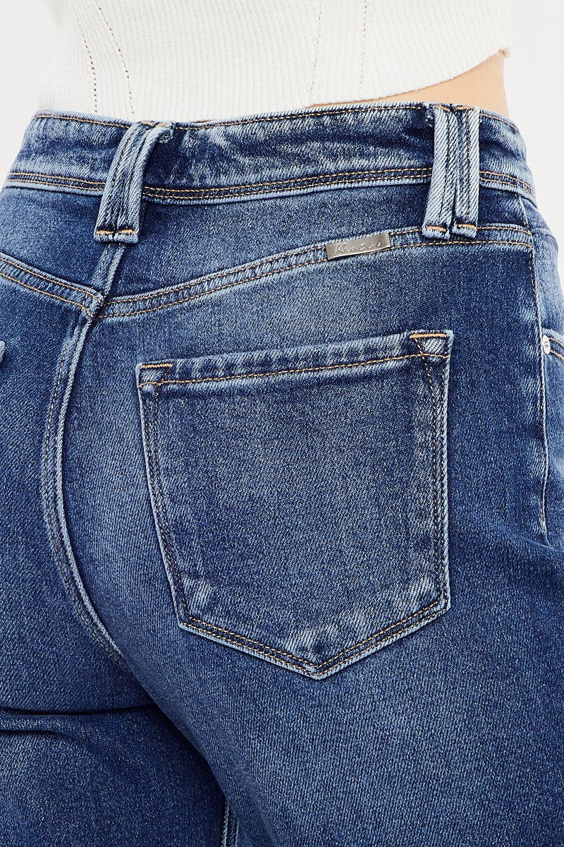 KanCan High Rise Medium Wash Holly Flare Jeans