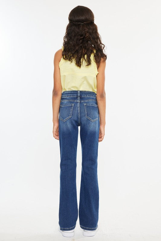 KanCan Youth High Rise Boot Cut Jeans