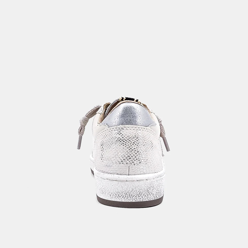 Paz Silver Snake Toddler/Kid Sneakers by ShuShop
