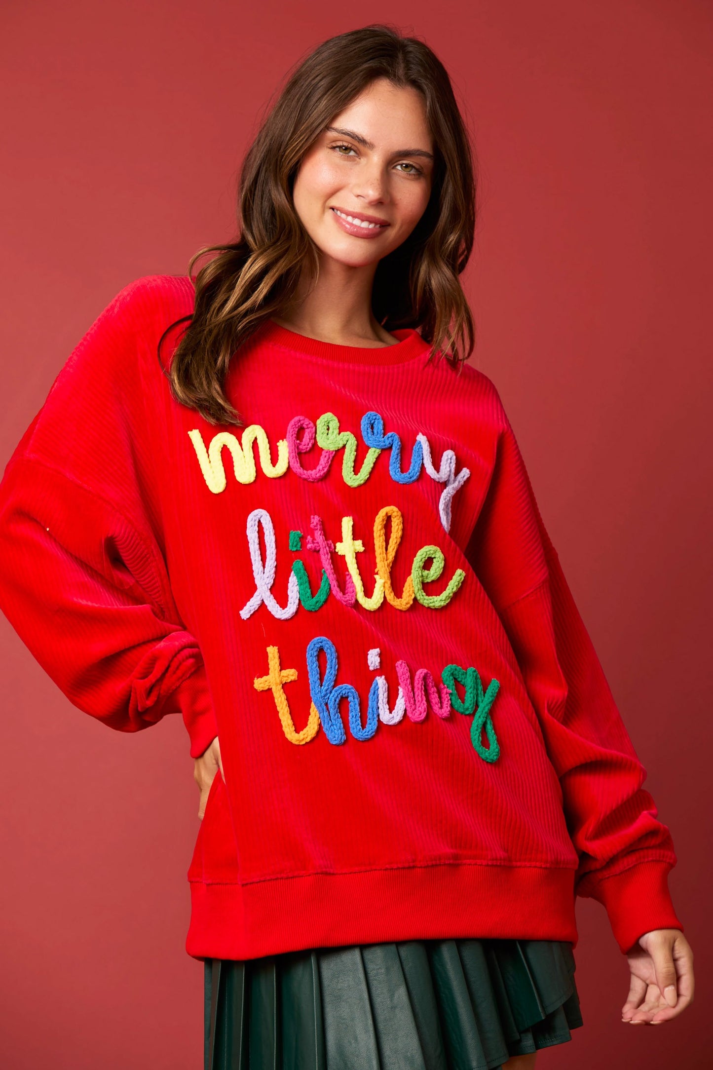 Merry Little Things Christmas Sweater