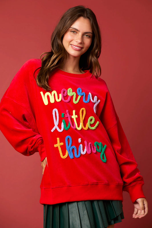 Merry Little Things Christmas Sweater