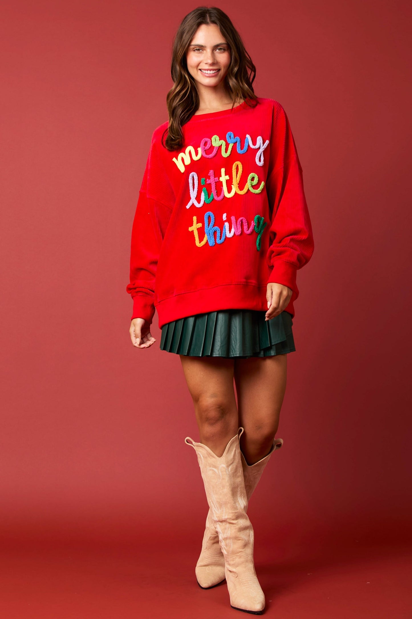 Merry Little Things Christmas Sweater