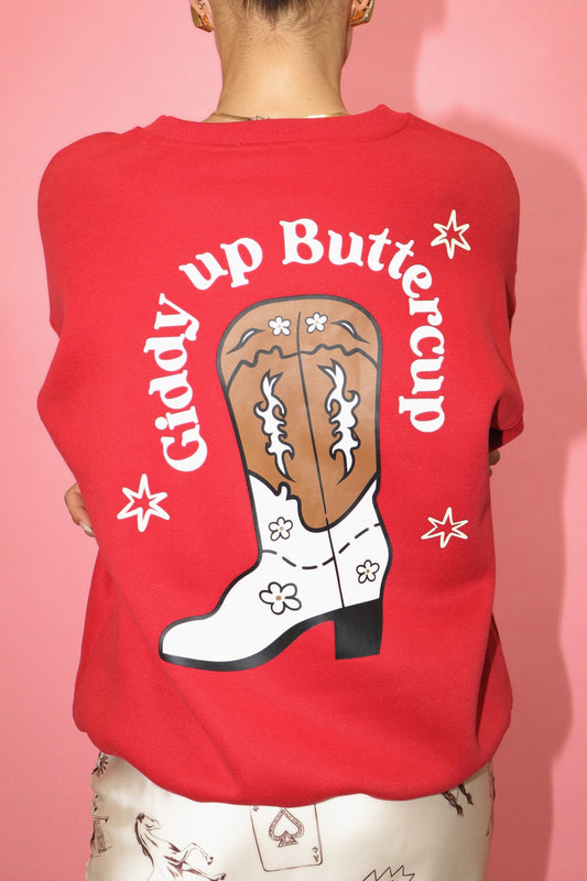 Giddy Up Buttercup Sweatshirt