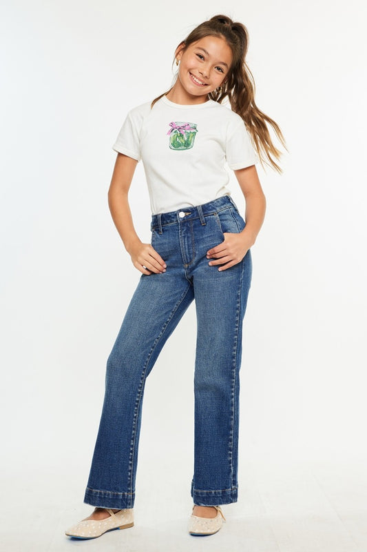 Kancan Girls High Riser Trouser Jeans