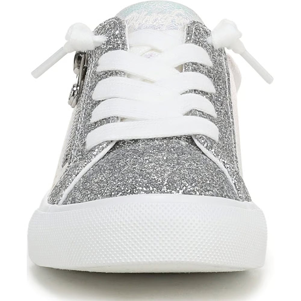 Blowfish Malibu Kids Perfect Silver Zip Up Sneaker