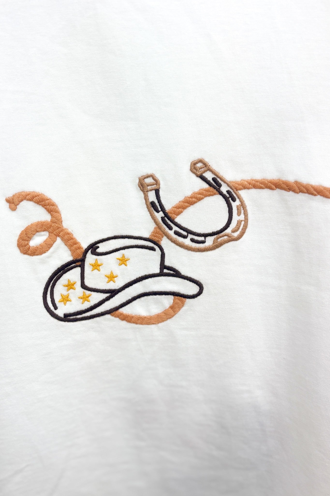 Wild West Embroidered Tee