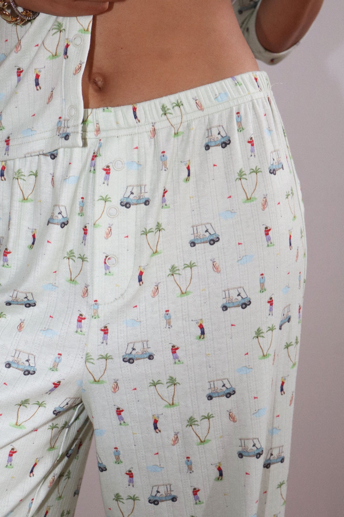 Golf Print Lounge Pants