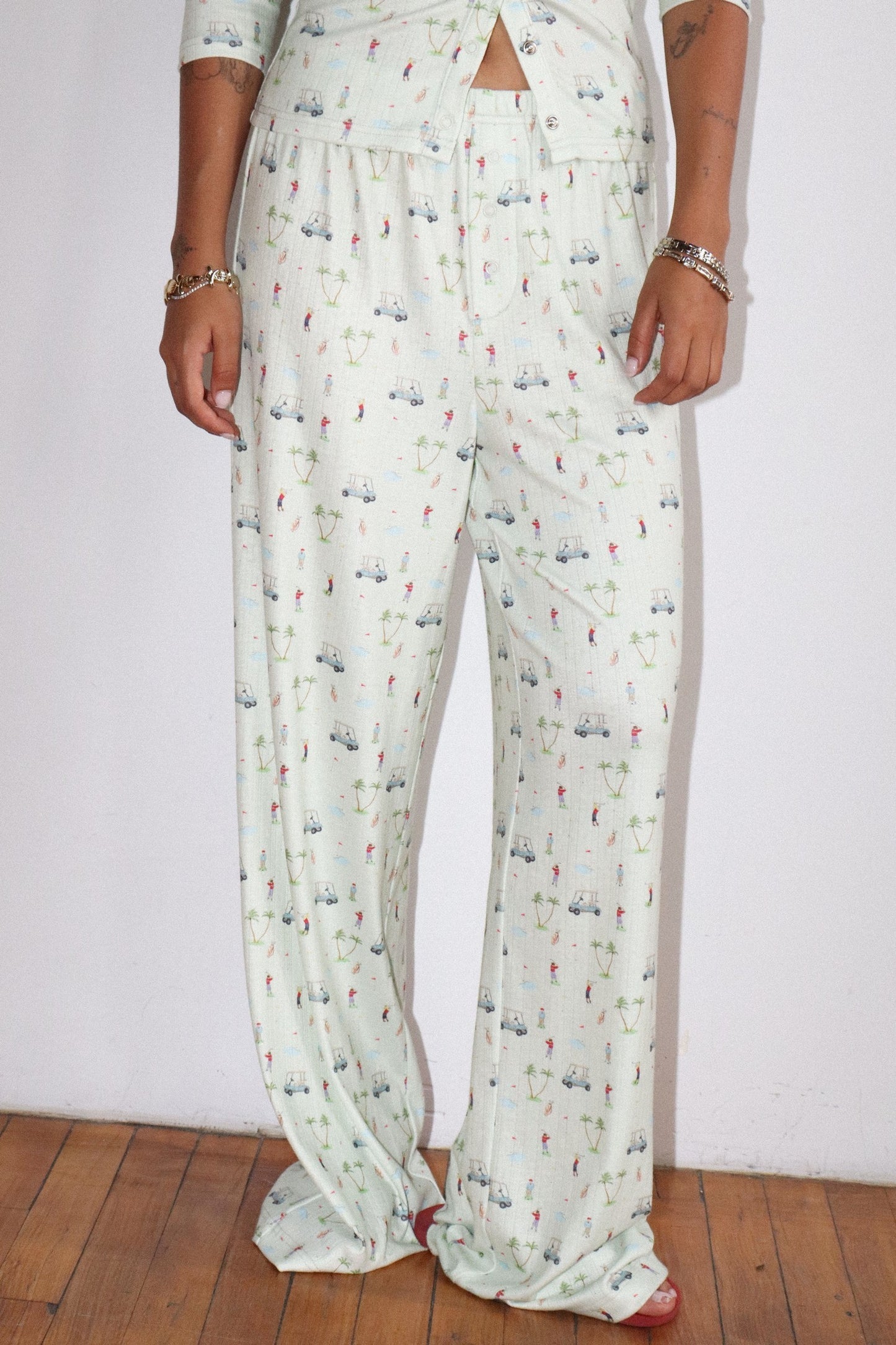 Golf Print Lounge Pants