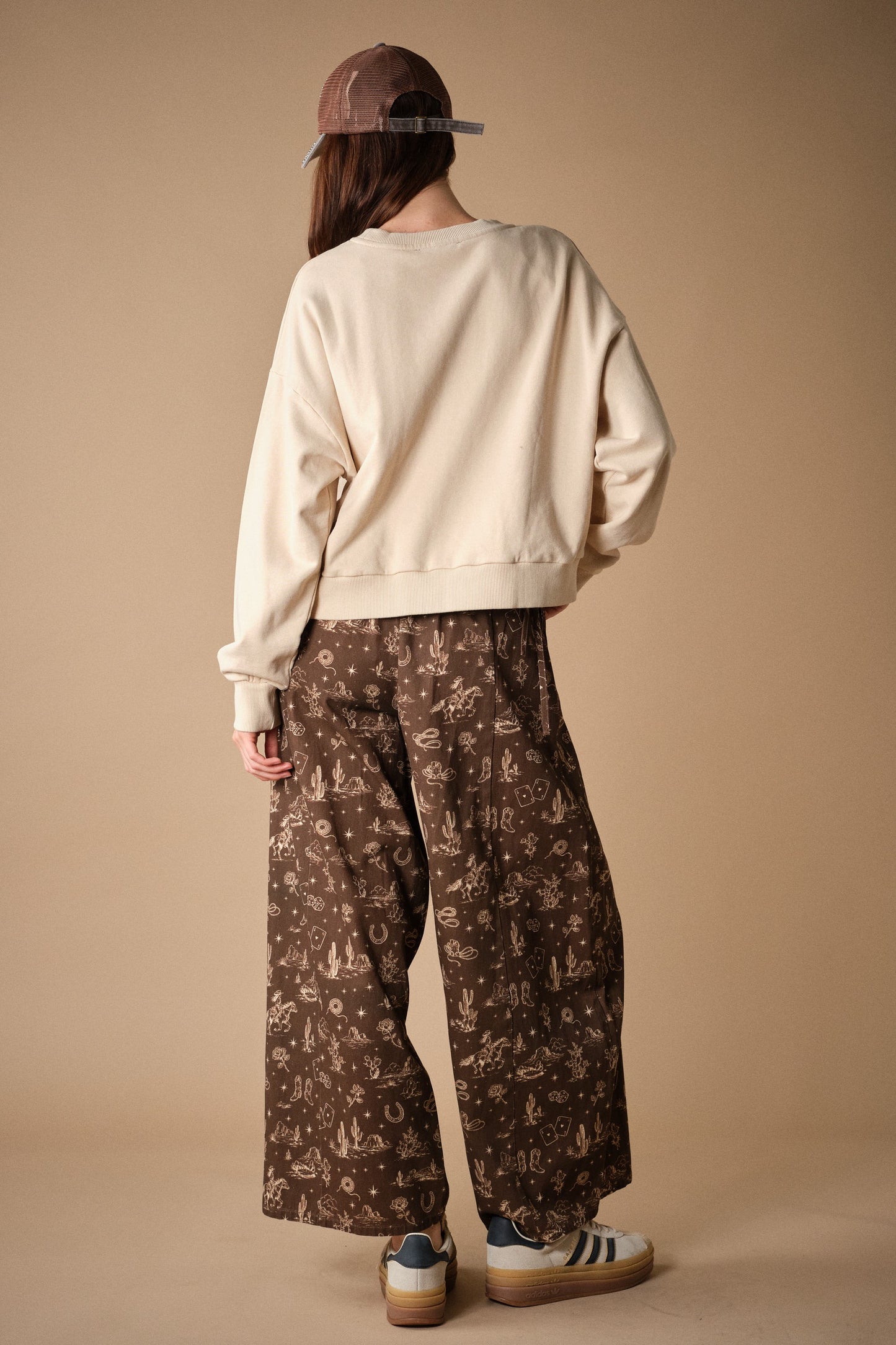 Western Horseshoe Mineral Wash Sweatshirt