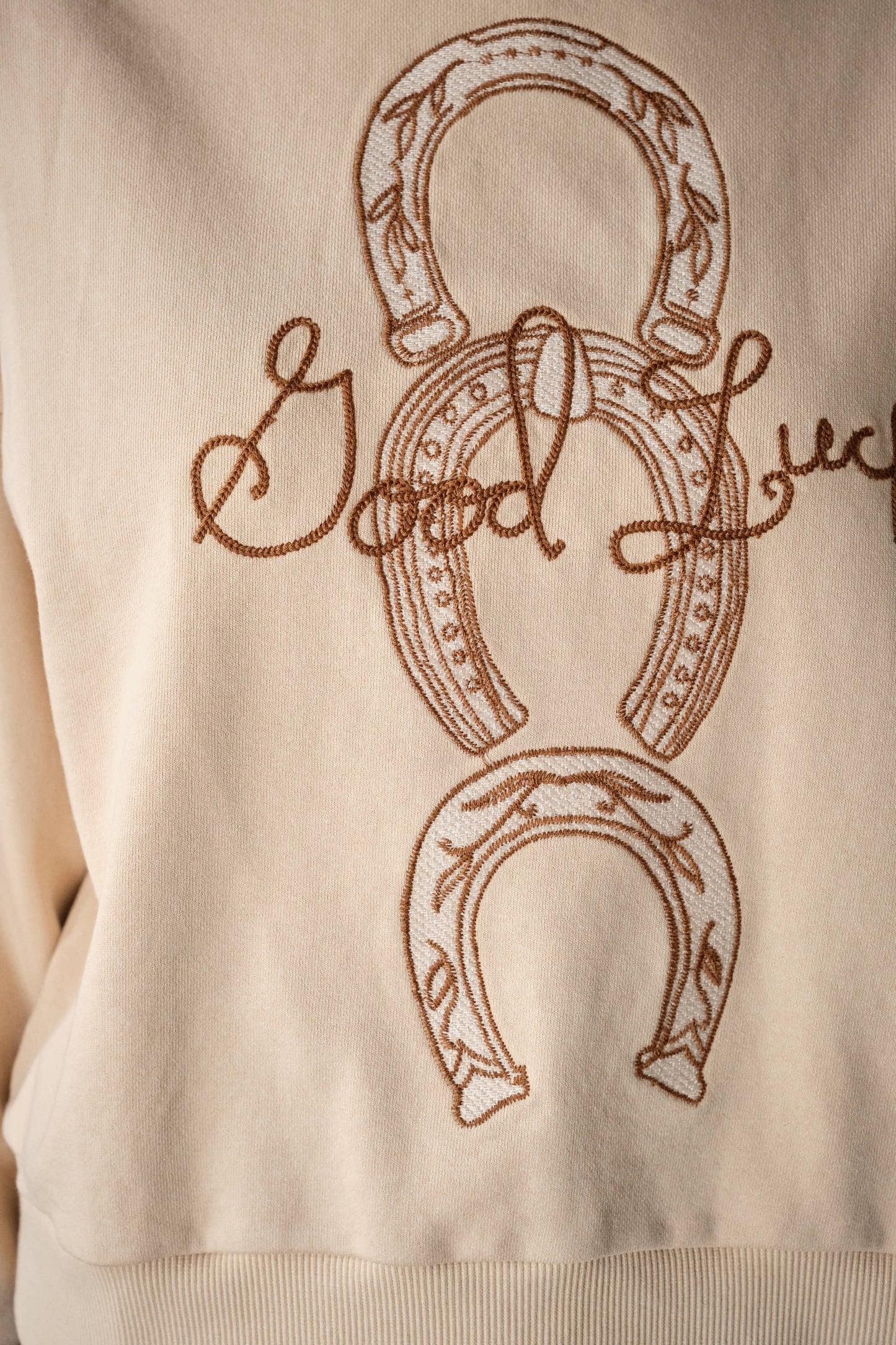 Western Horseshoe Mineral Wash Sweatshirt