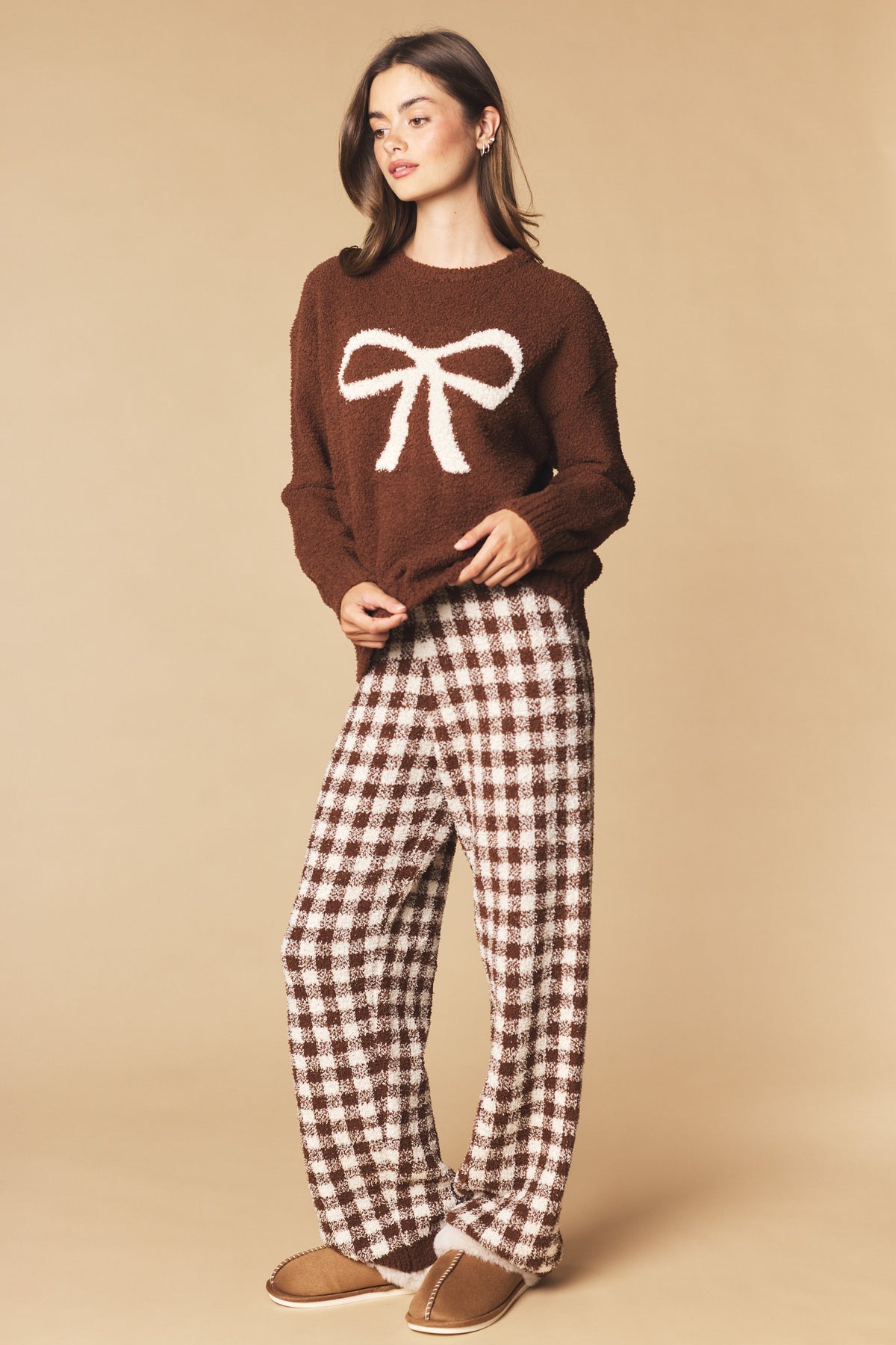 Bow Fuzzy Lounge Set