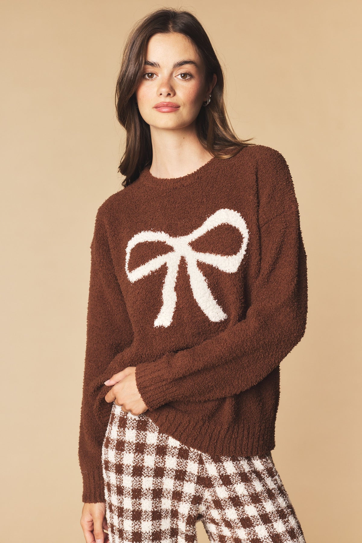 Bow Fuzzy Lounge Set