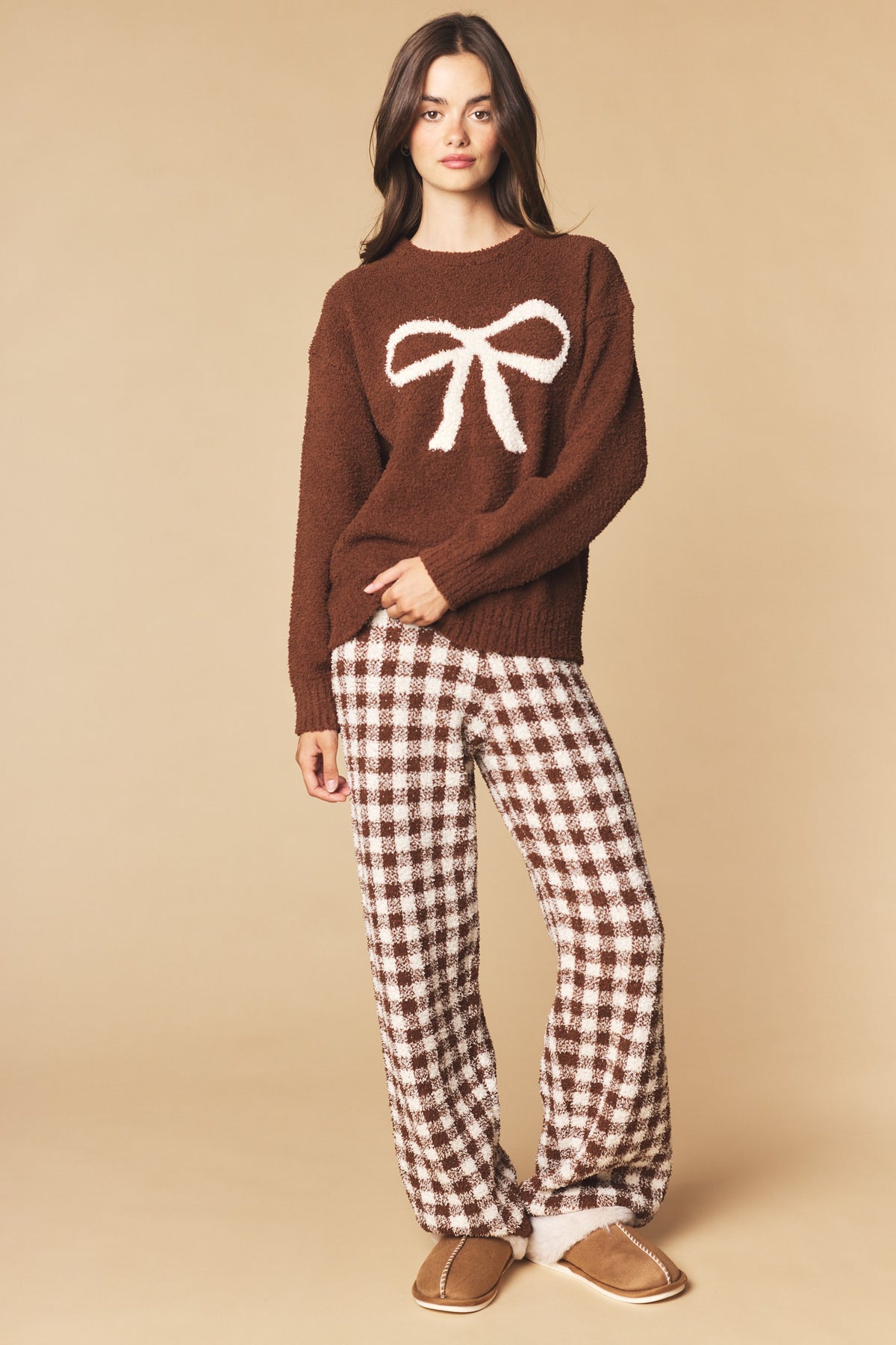 Bow Fuzzy Lounge Set
