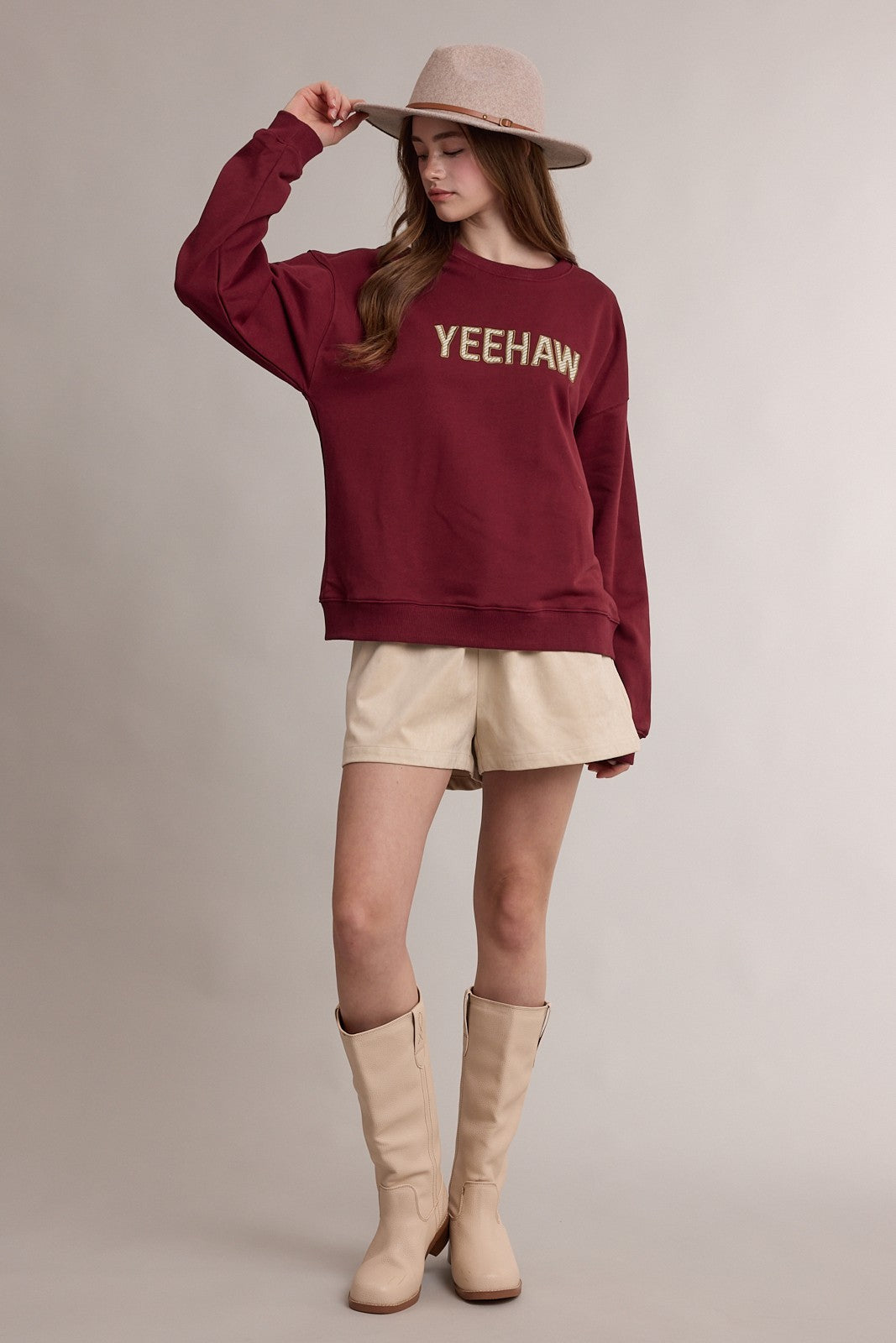 Yeehaw Graphic Sweatshirt