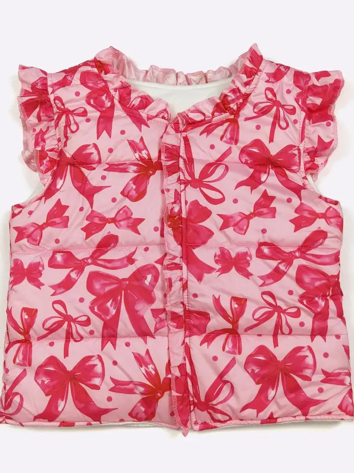 Coquette Girls Vest